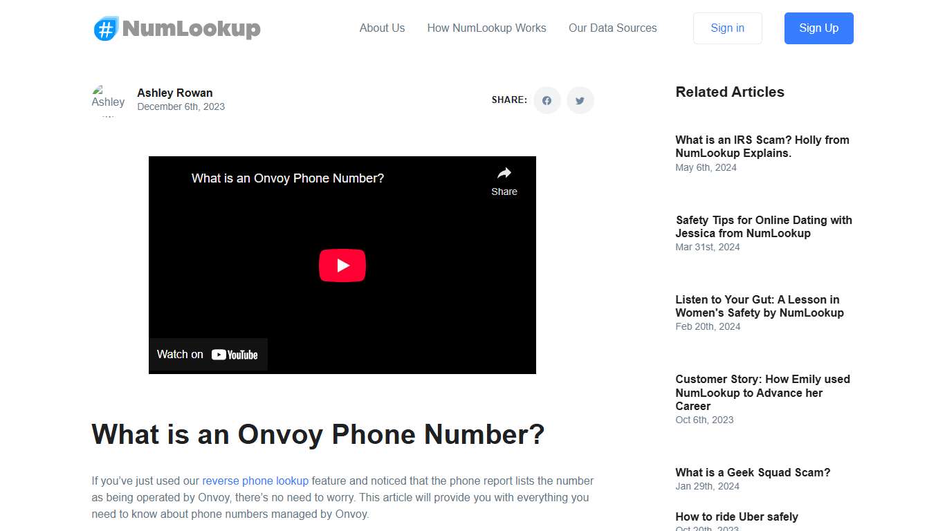 Understanding Onvoy Phone Numbers: Why You Should Be Cautious