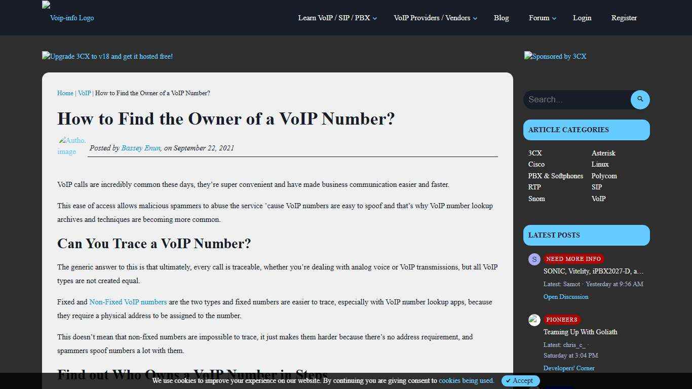 A Quick Guide on how to Lookup an Unknown VoIP Number